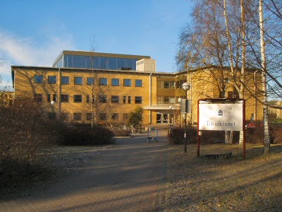 Technology Building at Umeå University, where we have offices