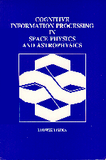 book front of Cognitive Information Processing In Space Physics And Astrophysics