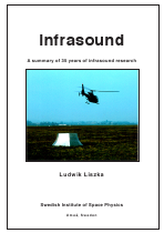 book front of Infrasound, a summary of 35 years of infrasound research